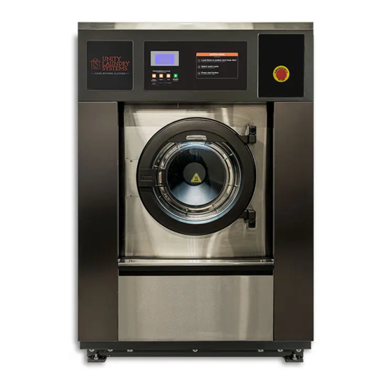 UNITY LAUNDRY SYSTEMS UTS62B Manual