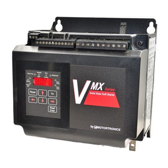 motortronics VMX Series Basic Installation And Quick Startup Manual