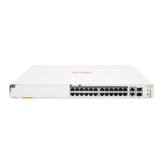 Hewlett Packard Enterprise Aruba Instant On 1960 24G 20p Class4 4p Class6 PoE 2XGT 2SFP+ 370W Switch Product End-Of-Life Disassembly Instructions
