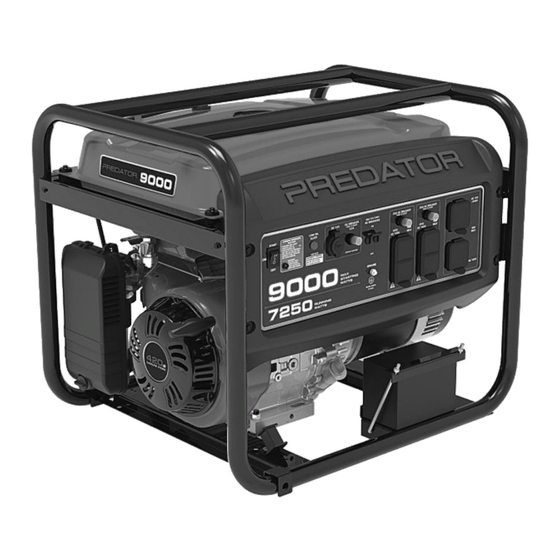 Predator 59206 Portable Generator Manuals