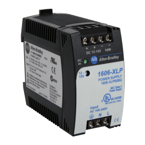 Rockwell Automation Allen-Bradley 1606-XLP60BQ Reference Manual