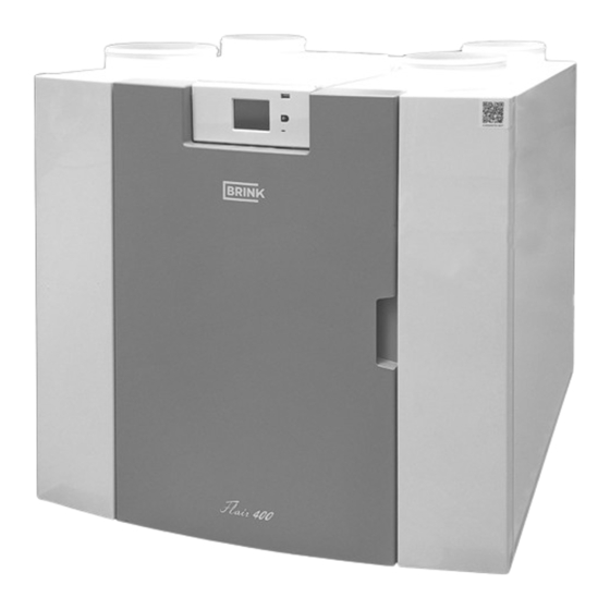 Brink Flair 400 Enthalpy Installation Regulations