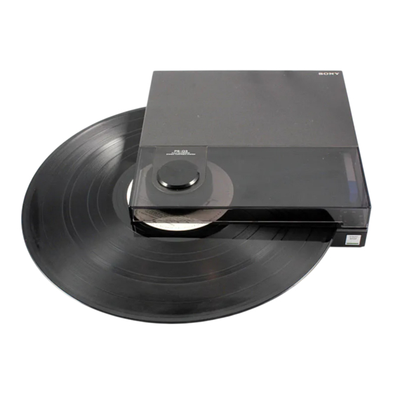 Sony PS-Q3A Service Manual