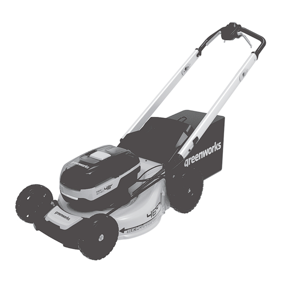 GreenWorks GD24X2LM46SP4 Operator's Manual