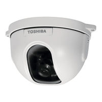 Toshiba DP30A - Day/Night PTZ Dome Camera CCTV Instruction Manual