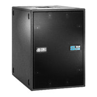 dB Technologies DVA S08DP User Manual