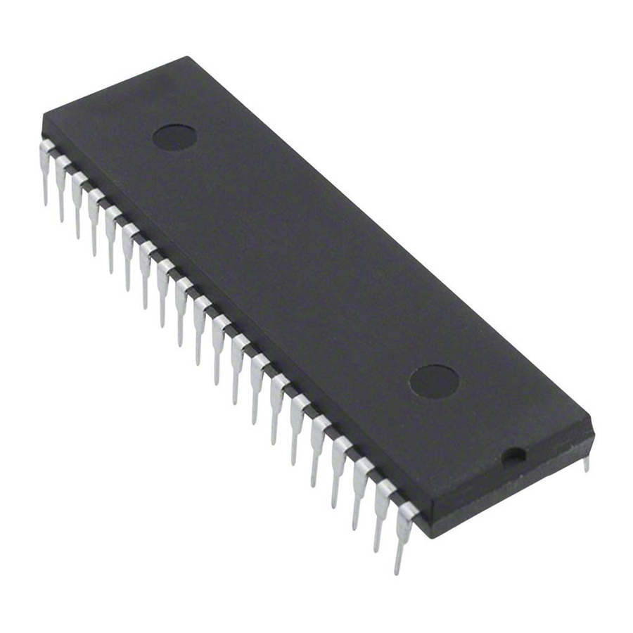 Microchip Technology PIC16F87X Manual