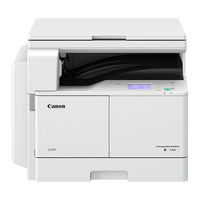 Canon imageRUNNER 2206N Getting Started