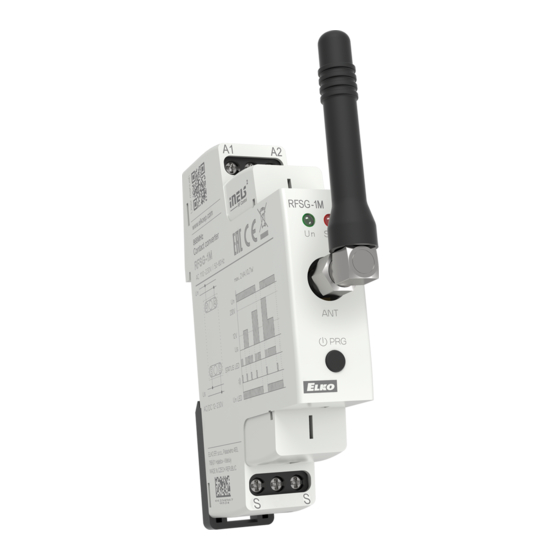Elko Inels RFSG-1M Quick Start Manual