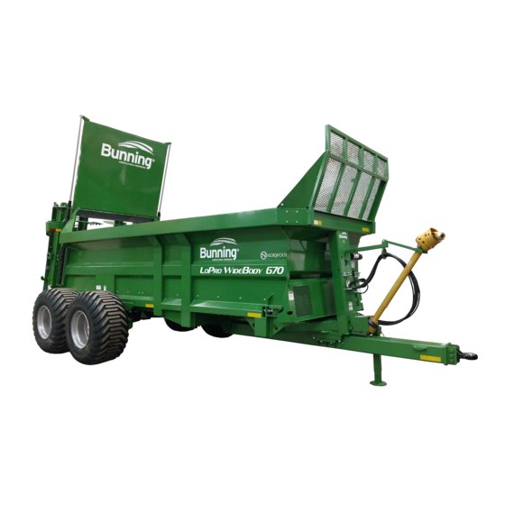 BUNNING LoPro 670 Owner's Manual