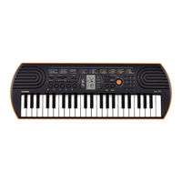 Casio SA-76 User Manual