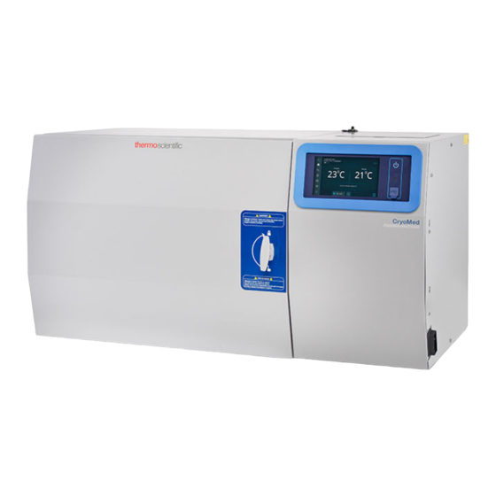 ThermoFisher Scientific CryoMed TSCM17XA Operating And Maintenance Instructions Manual