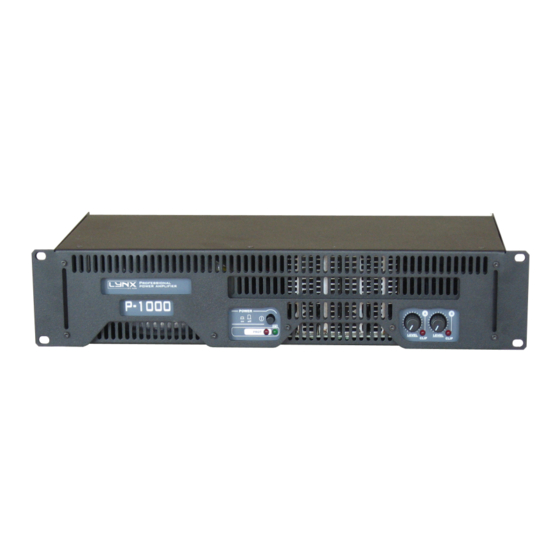 Lynx POWER Series Operation Manual