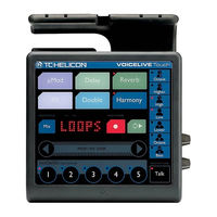 TC Helicon VOICELIVE Touch Quick Start Manual