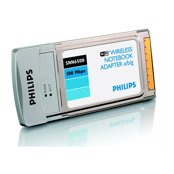 Philips SNN6500 Manuals