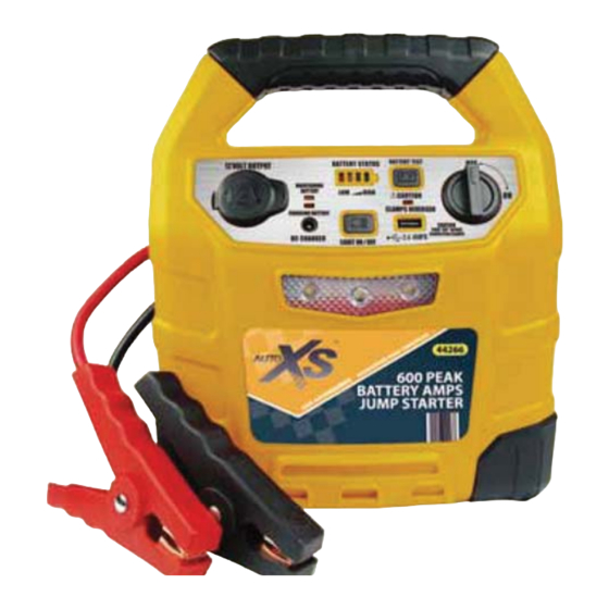 Auto xs deals battery charger manual