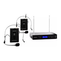 auna PRO VHF-400 Duo 1 Manual