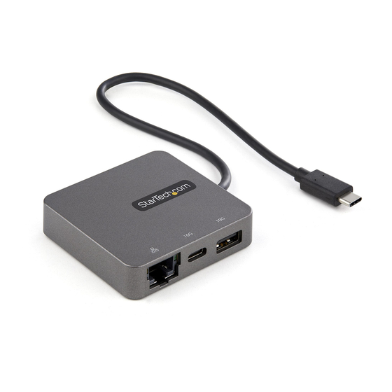 StarTech.com DKT31CHVL Quick Start Manual