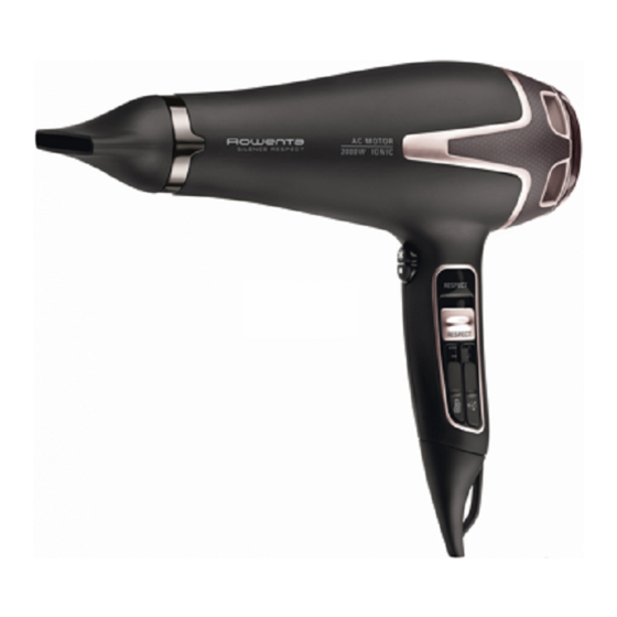 Rowenta Silence CV7650E0 Quick Start Manual