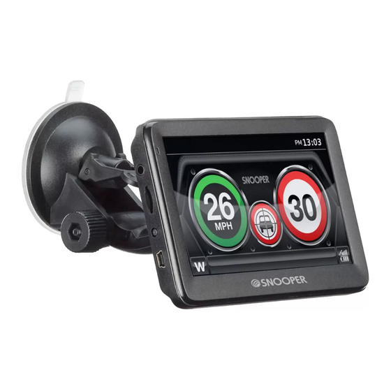 Snooper MY-SPEED DVR User Manual