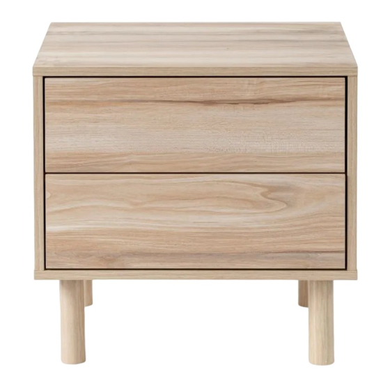 Mocka Sintra Bedside Table Assembly Instructions Manual