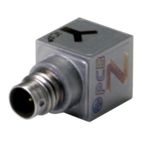 PCB Piezotronics 356A45 Installation And Operating Manual