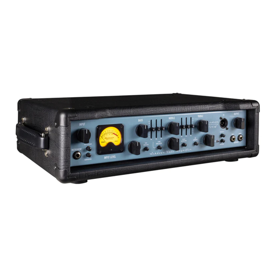 Ashdown ABM-EVO IV User Manual