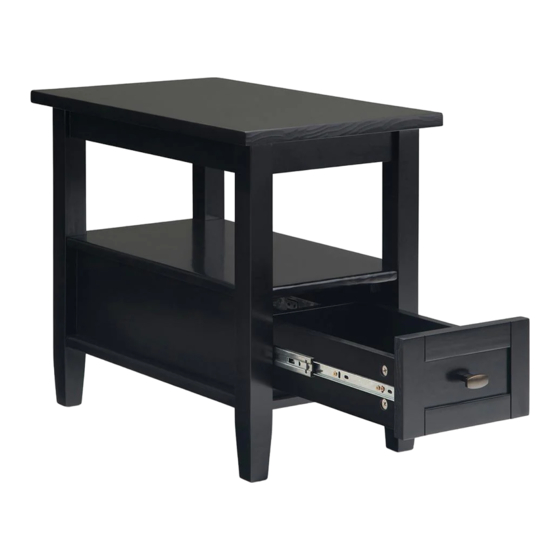 SIMPLIHOME WyndenHall Brooklyn+Max AXCWSH011-BL Manual