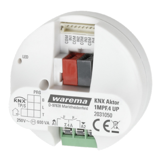 WAREMA 1MPF.4 UP Short Description