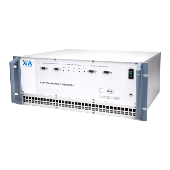 XIA XPPS User Manual