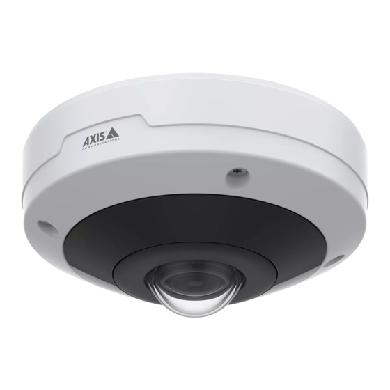 Axis M4318-PLVE User Manual