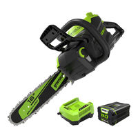GreenWorks Pro CS80L02 Operator's Manual