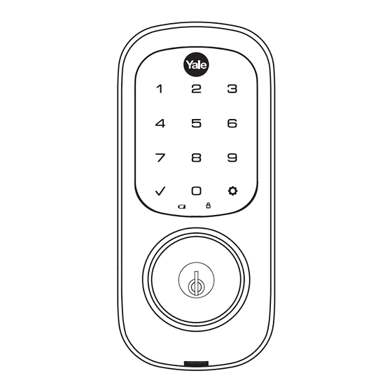 Yale Assure Lock YRD426 Installation And Programming Instructions