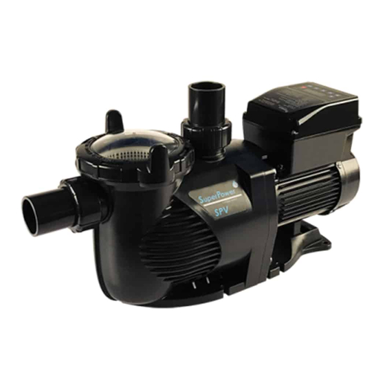 emaux SUPER POWER SPV Series User Manual