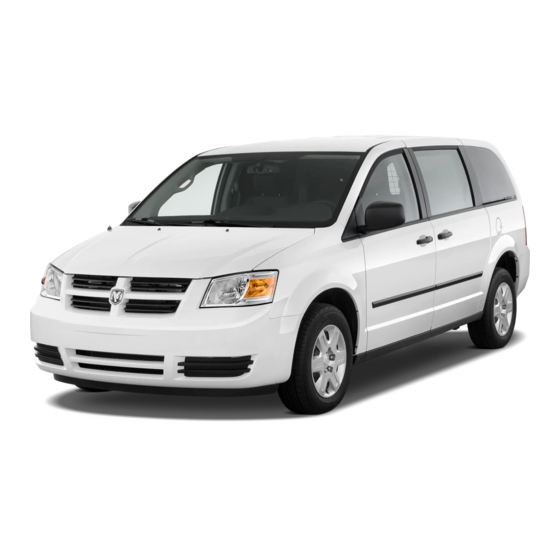 DODGE 2010 GRAND CARAVAN OWNER'S MANUAL Pdf Download | ManualsLib