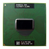 Intel Pentium M 733J Datasheet