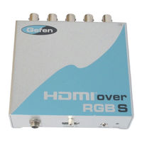 Gefen HDMI EXT-HDMI-5BNC User Manual