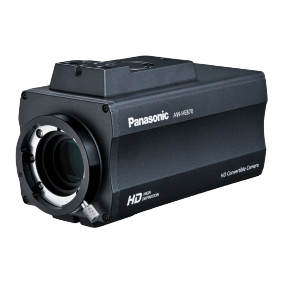 Panasonic AW-HE870 Features & Specifications