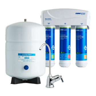 Omnifilter RO4000 Installation Instructions And Use And Care Manual