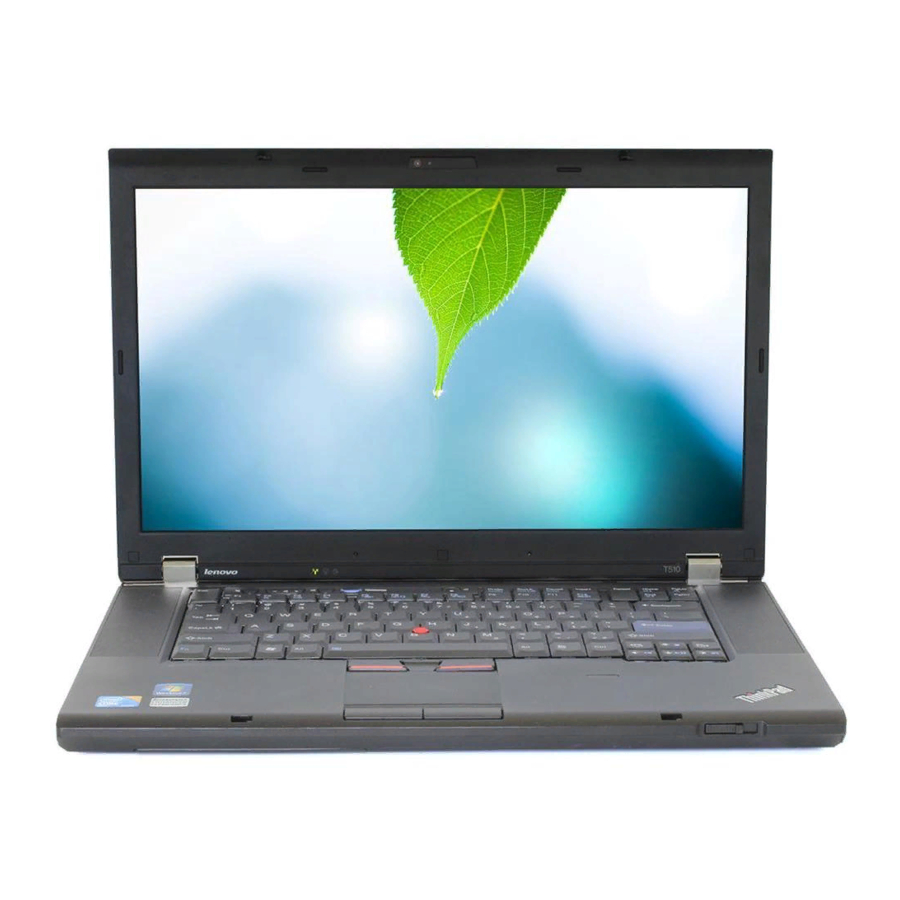 Lenovo ThinkPad T510 Hardware Maintenance Manual