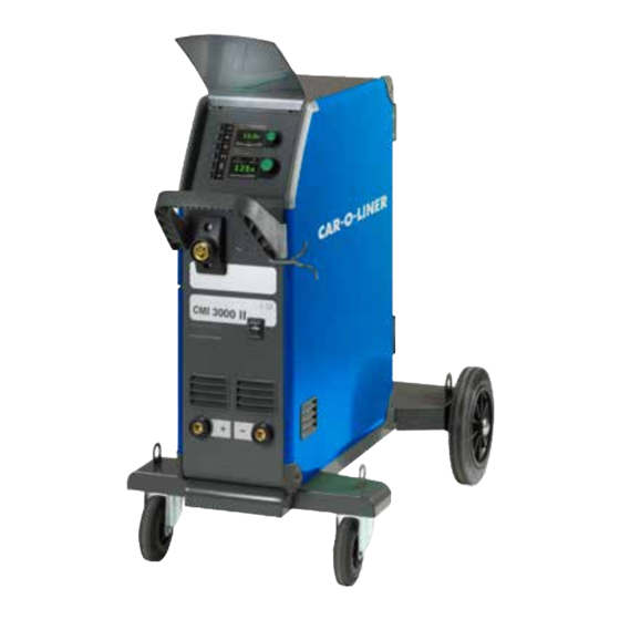 Car-O-Liner CMI3000 II User Manual