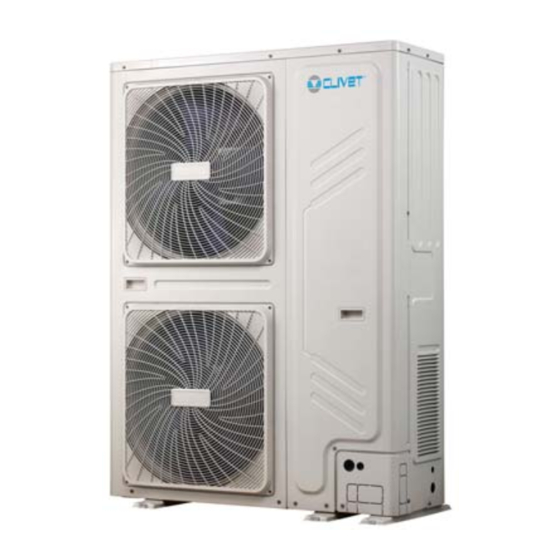 CLIVET MSAN-XMi 140M Heat Pump Manuals