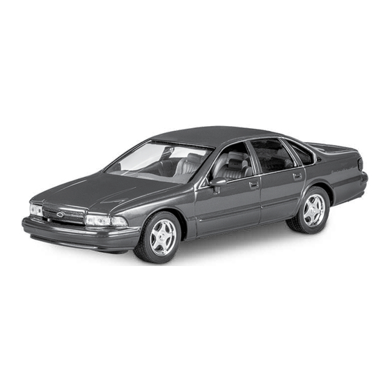 REVELL 94 CHEVY IMPALA SS Manual