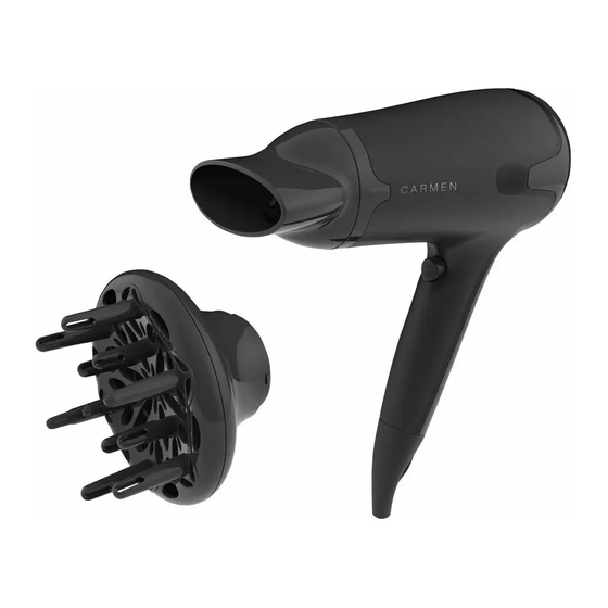 Carmen VOLUME EFFECT HD1695 Manual