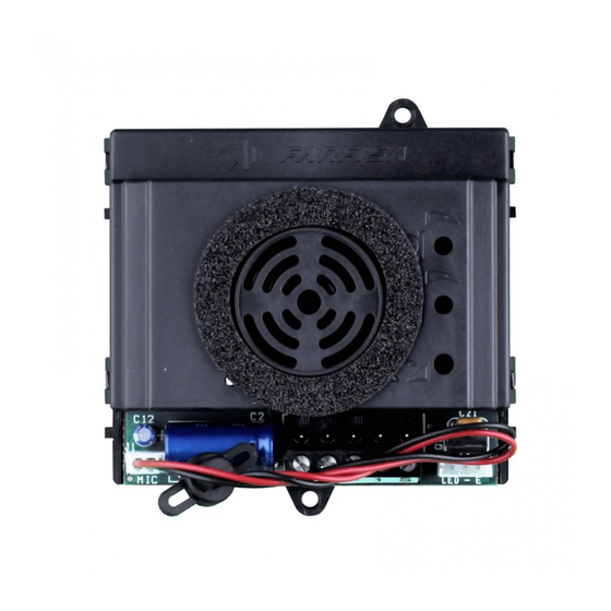 FARFISA INTERCOMS Agora Series Installation Instructions