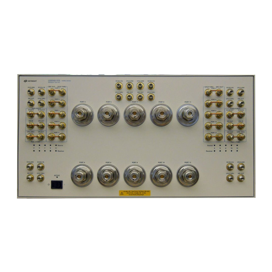 Keysight Technologies U3024AH10 Manuals