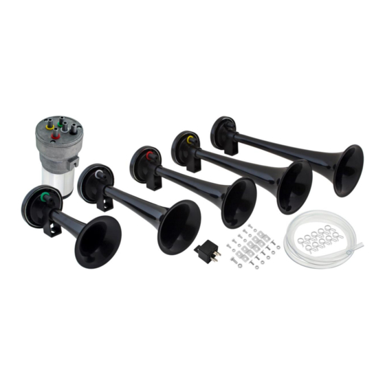 Vixen Horns La Cucaracha VXH6803B Installation Manual