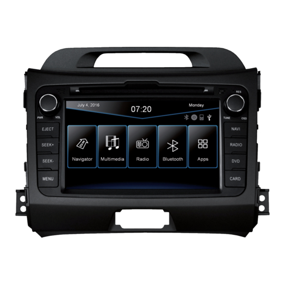 ESX VN720 KI-SPORTAGE Installation Manual