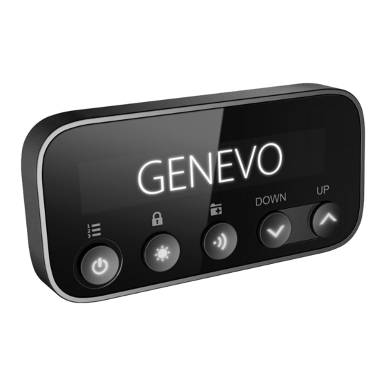 GENEVO PRO User & Installation Manual