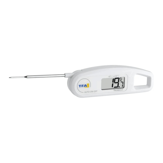 TFA THERMO JACK 30.1047 Manual